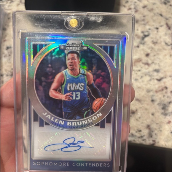 Jalen Brunson auto - Picture 4 of 5